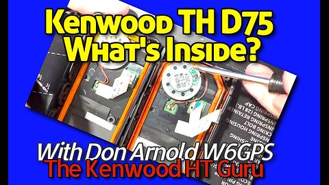 What's Inside? Kenwood THD75 Complete Disassembly Video