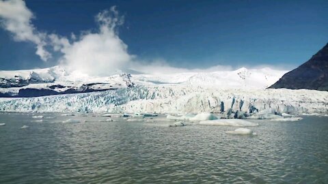 Icelandic Glacier Lake