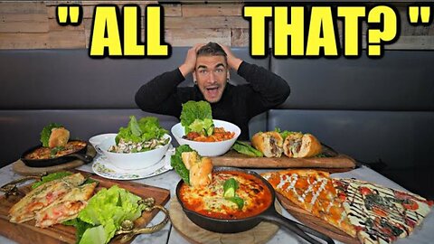 CHEESY New York Italian Food Menu Challenge | Pizza, Pasta, Lasagna | TOP RATED ITALIAN RESTAURANT