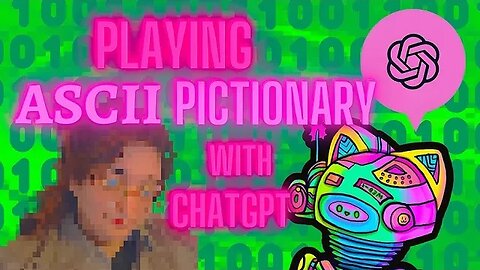 Playing ASCII Pictionary with CHATGPT #chatgpt #art #ascii