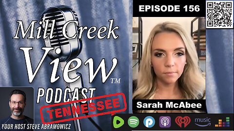 Mill Creek View Tennessee Podcast EP156 Sarah McAbee Interview & More 12 06 23