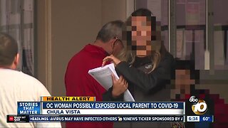 OC woman may have exposed South Bay parent to coronavirus