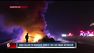 Semi driver killed in crash on I-65 near Seymour