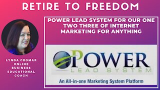 Power Lead System For Our One Two Three of Internet Marketing For Anything