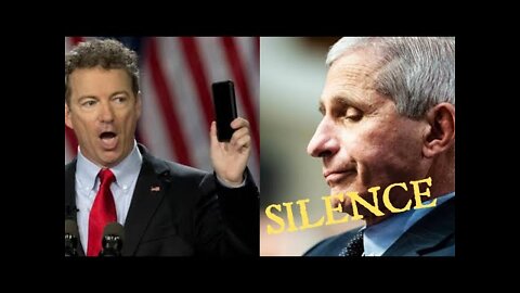 YOU CREATED THE VIRUS" Rand Paul LEAVES Dr. Fauci SPEECHLESS in Heated Hearing