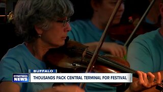 Thousands pack central terminal for east side festival