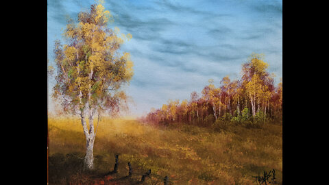 Golden Meadow (SE:8 EP: 3 Painting With Magic) Landscape painting