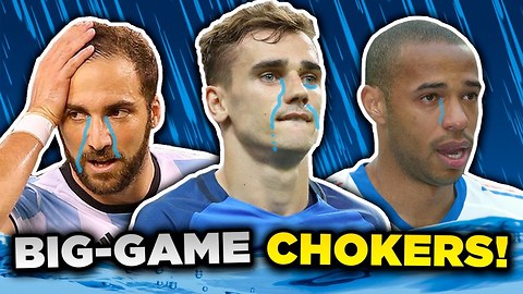 10 Players Who CHOKE in Big Games! | Henry, Griezmann & Ibrahimovic