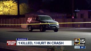 Police investigating deadly crash in west Phoenix