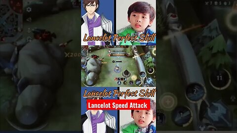 Lancelot Speed Attack so perfect #mobilelegend #razimaruyama #lancelot #speed #attack
