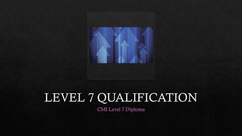 Level 7 Qualification | CCM
