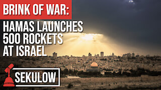 BRINK OF WAR: Hamas Launches 500 Rockets at Israel