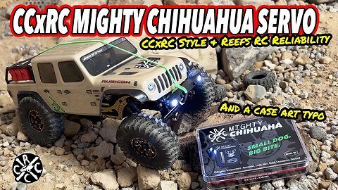 Mighty Chihuahua Micro Servo. It's Good. Real Good. You Know It When The Box Says REEFS RC On It.