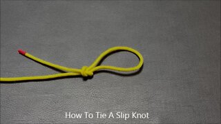 How to Tie a Slip Knot