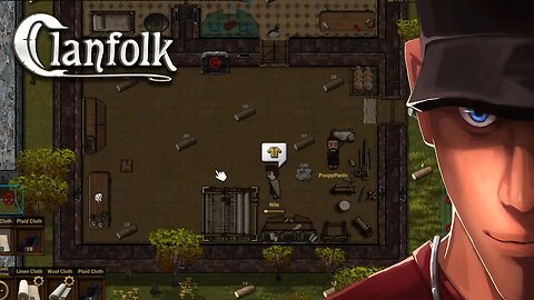 Clanfolk Plaid clothing! Thats what Tailor is for!! Part 14 | Let's Play Clanfolk Gameplay