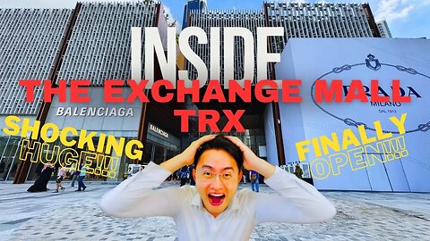 INSIDE The Exchange Mall | TRX Mall | Tun Razak Exchange TRX | SHOCKING HUGE| Malaysia KL Properties