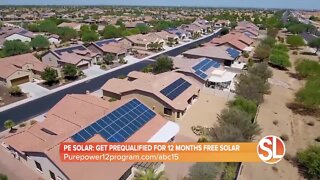 PE Solar: You could get 12 months of free solar!