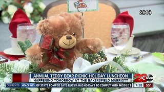Annual Teddy Bear Picnic Holiday Luncheon tomorrow