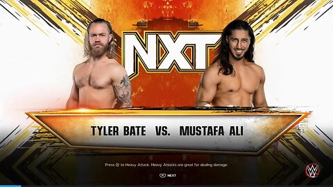 NXT Mustafa Ali vs Tyler Bate
