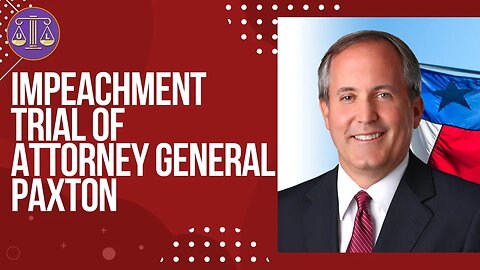 Impeachment Trial of the Attorney General Ken Paxton (Sep. 14, PM)