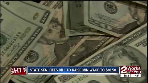State senator files bill to raise minimum wage to $10.50