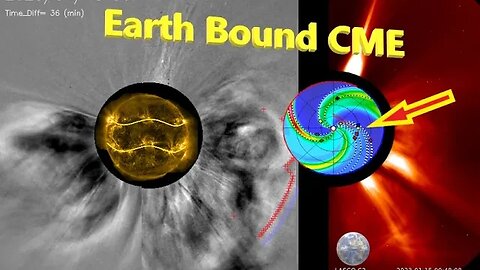 Earth directed CME