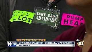 Encinitas makes late night vote on homeless parking lot