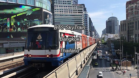 BTS SkyTrain in Bangkok, Thailand