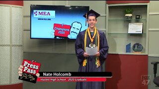 Champions 2020 - Nate Holcomb of Haslett High School