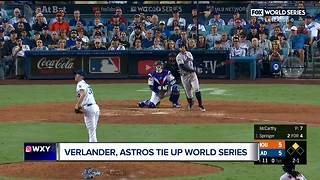 Justin Verlander ran sleeveless into Astros dugout to encourage his teammates