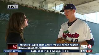 Fort Myers Miracle baseball team fundraises to fight childhood cancer