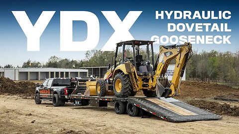 YDX - Hydraulic Dovetail Flatbed Trailer | MAXX-D 2023