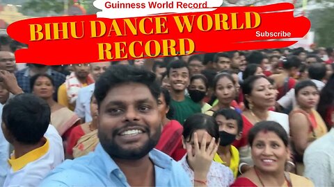 Bihu Dance World Record - Guinness World Record Bihu 2023