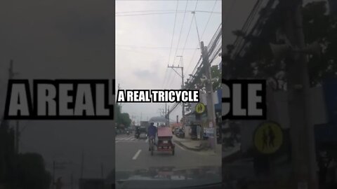 Real Filipino Tricycle Muzon Taytay Rizal Philippines