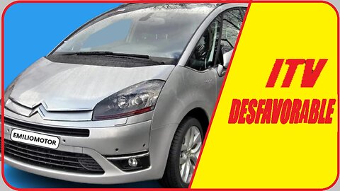 ✅ 👉Unfavorable MOT👈. CITROEN C4 PICASSO. HIGH level of EMISSIONS. Engine code: 9HZ (DV6TED4).