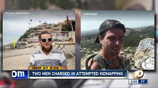 Two men charged in attempted kidnapping