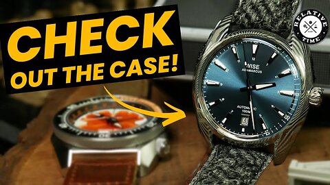 Attractive & Cool, A Killer Damascus Steel Sports Watch! Wise Watches Adamascus AD760 Review