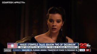 Oscar-nominated Hailee Steinfeld reflects on season two of 'Dickinson'