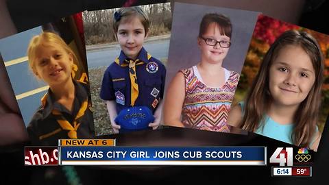 Local girls among first to join cub scouts