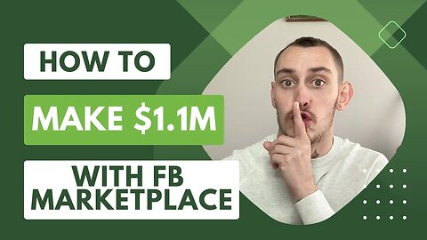 How to make a lot of money with Facebook Marketplace - Structured Plan