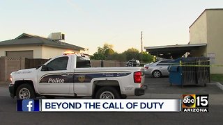 Stabbing call turns into a life-saving opportunity for Phoenix officers