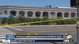 Synagogue shooting suspect to face judge