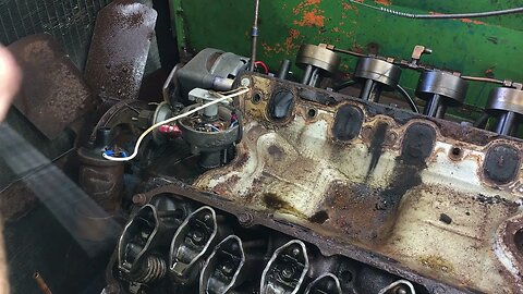 restoring old air compressor