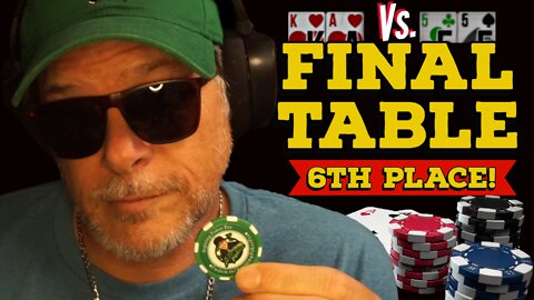 DISAPPOINTING 6TH PLACE FINISH : Poker Vlogger final table highlights and poker strategy