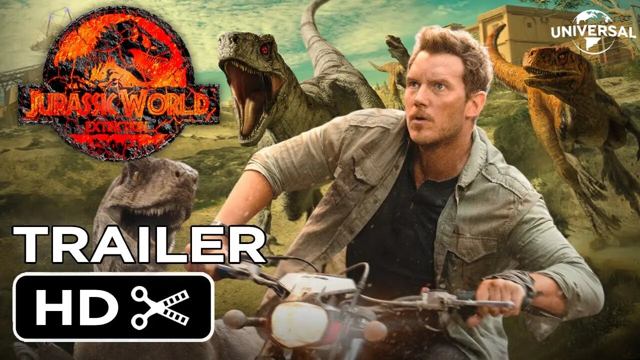 Jurassic World 4: EXTINCTION (2024)  Teaser Trailer Concept Chris Pratt  Movie [HD]