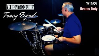 Tracy Byrd - I'm From The Country - Drums Only