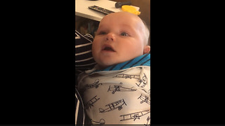 Baby Has Sweet Emotional Reaction To Mom's Singing