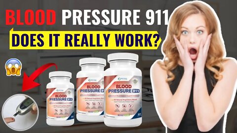 BLOOD PRESSURE 911 - Legit Or SCAM?😱 Is Blood Pressure 911 Worth Buying? (Blood Pressure 911 Review)