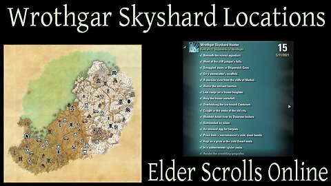 Wrothgar Skyshard Locations [Elder Scrolls Online] ESO Orsinium
