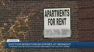 Temporary suspension of evictions in Michigan expire tonight. What tenants need to know
